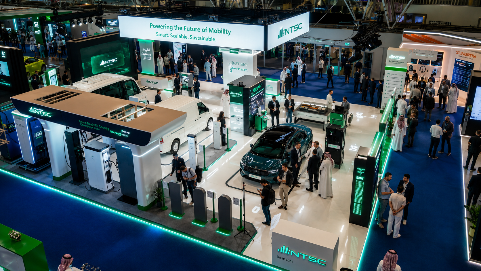 Shenzhen EV Pavilion at EV Auto Show Riyadh
